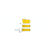 TIPV Single ended inserts for precision parting, grooving and milling with V type chip breaker & sharp cutting edges - Big-tools Industrial Supply Tools for Metal Cutting